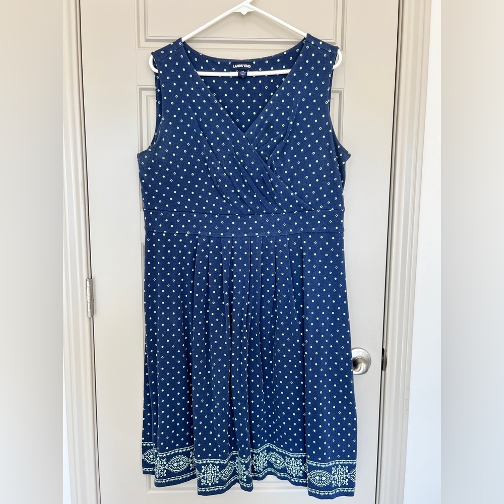 Lands’ End cotton dress